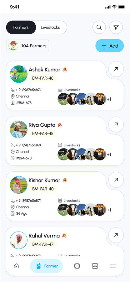 Frame It mobile interface design