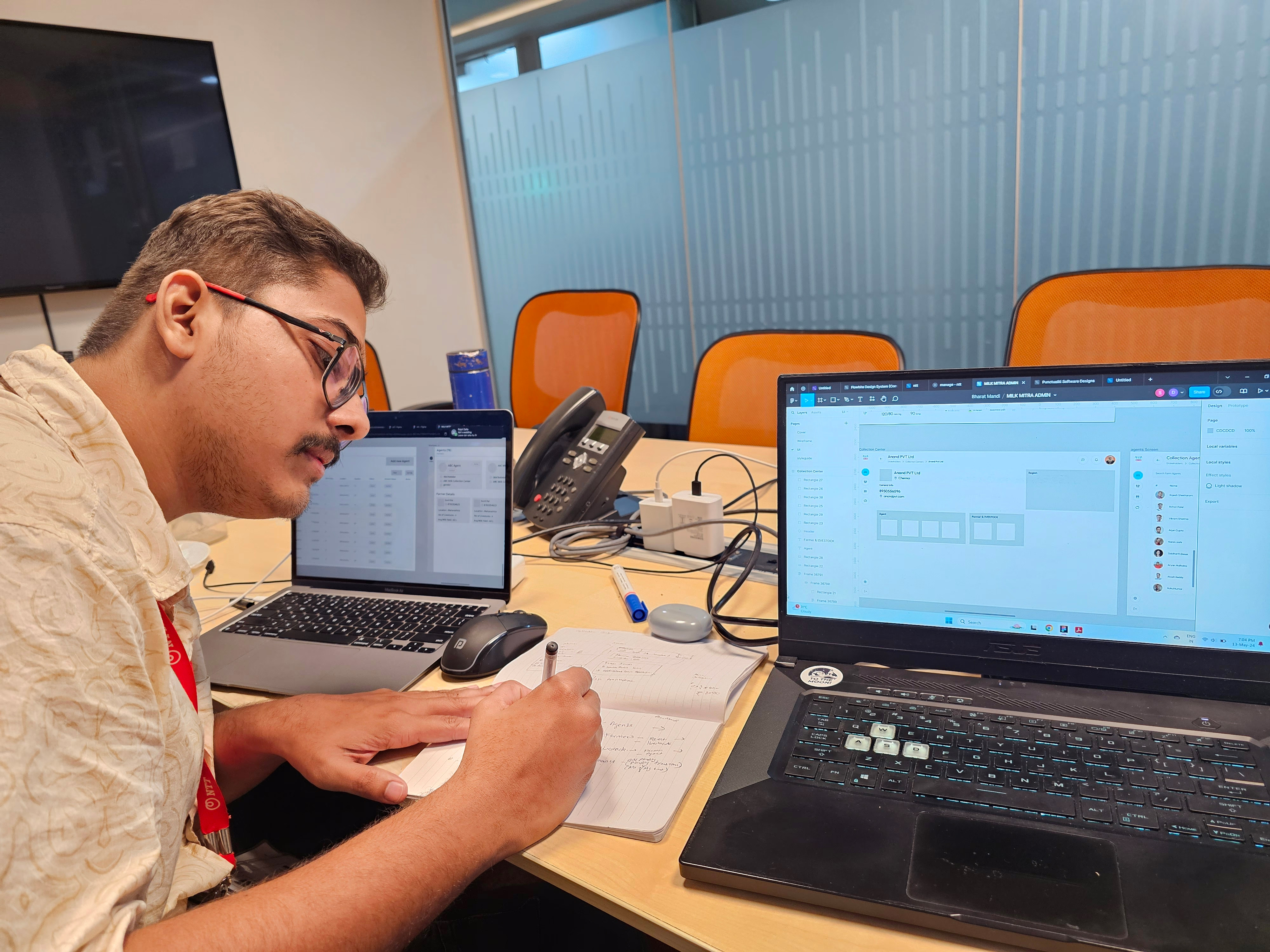 The Frame It team at work